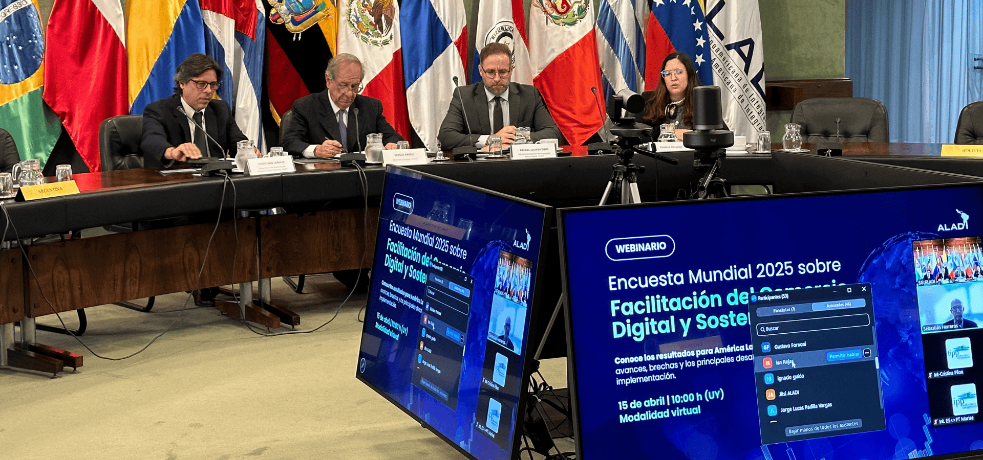 ALADI analizó los resultados 2025 de la Encuesta Mundial sobre Facilitación del Comercio