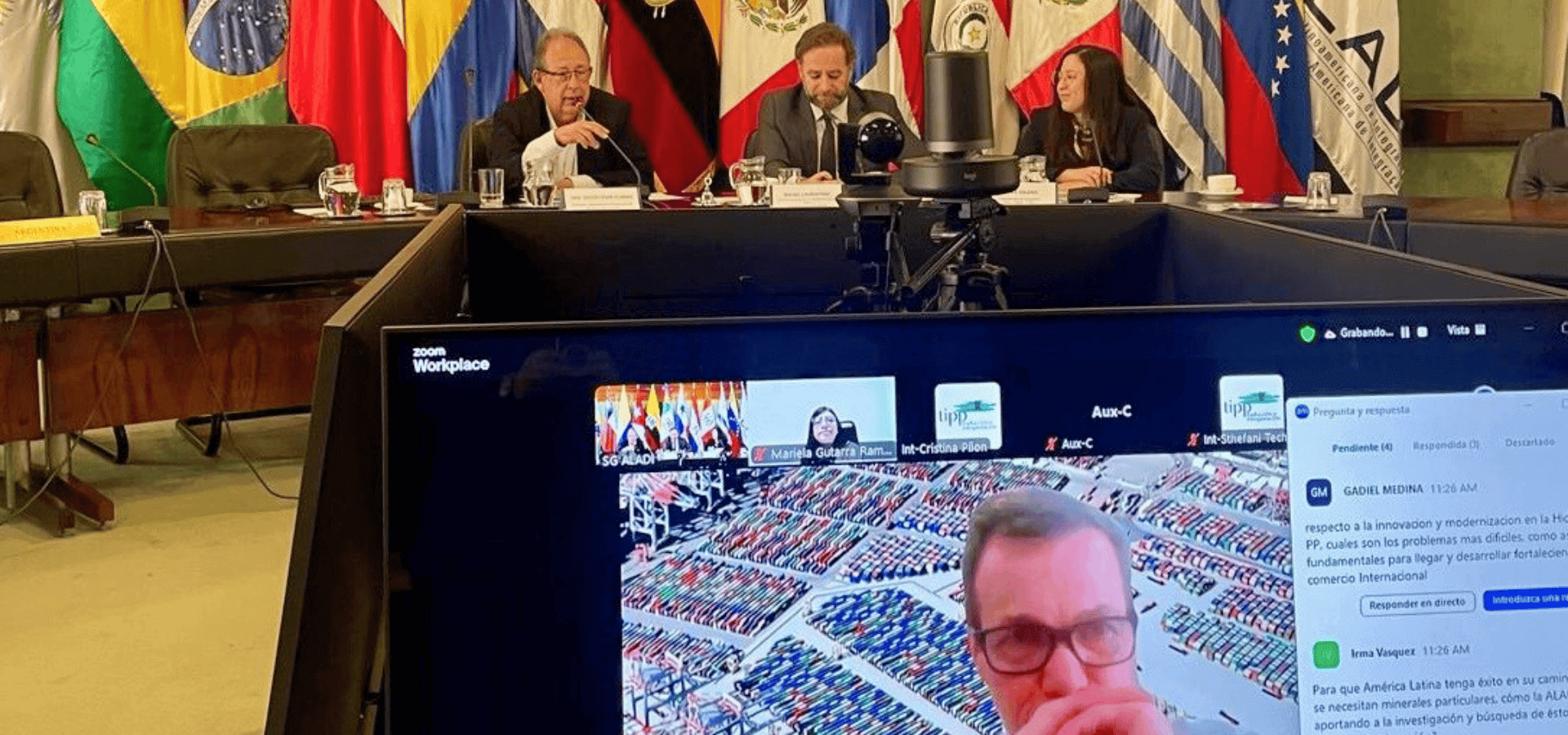 Expertos regionales analizaron la modernización portuaria en webinar de la ALADI