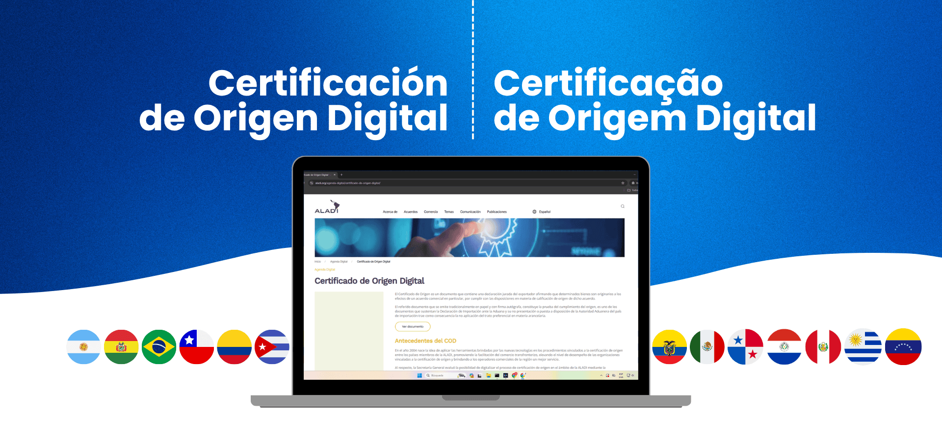 ALADI inicia ciclo de videoconferencias sobre Certificación de Origen Digital con países miembros