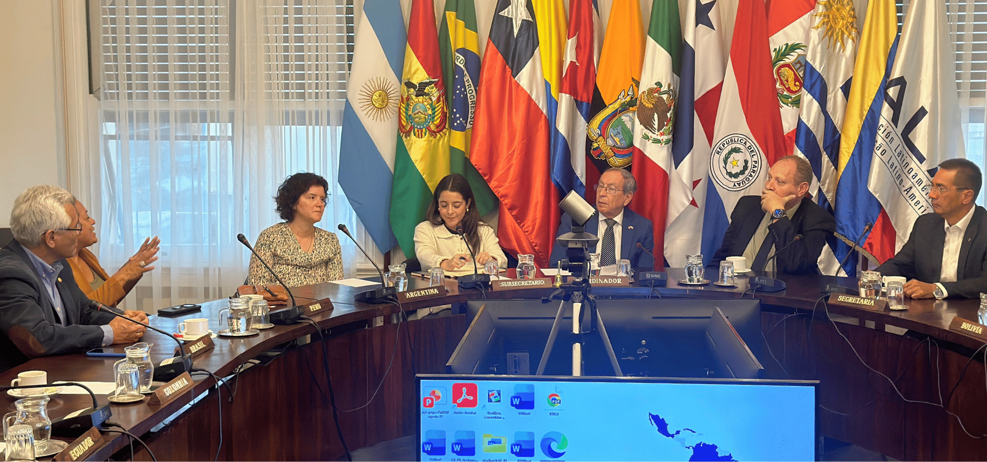 Delegación de la Universidad Nacional de Piura visitó la ALADI para avanzar en cooperación académica
